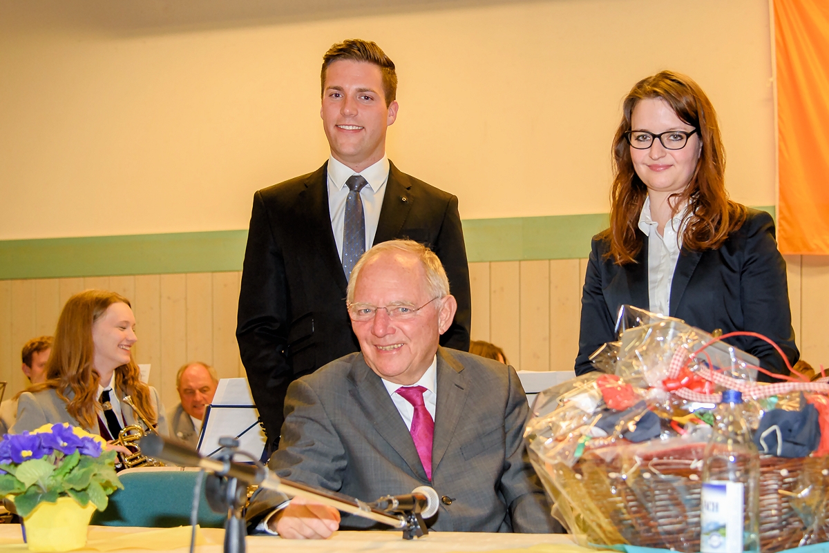 Dr. Wolfgang Schäuble zu Gast in Öpfingen