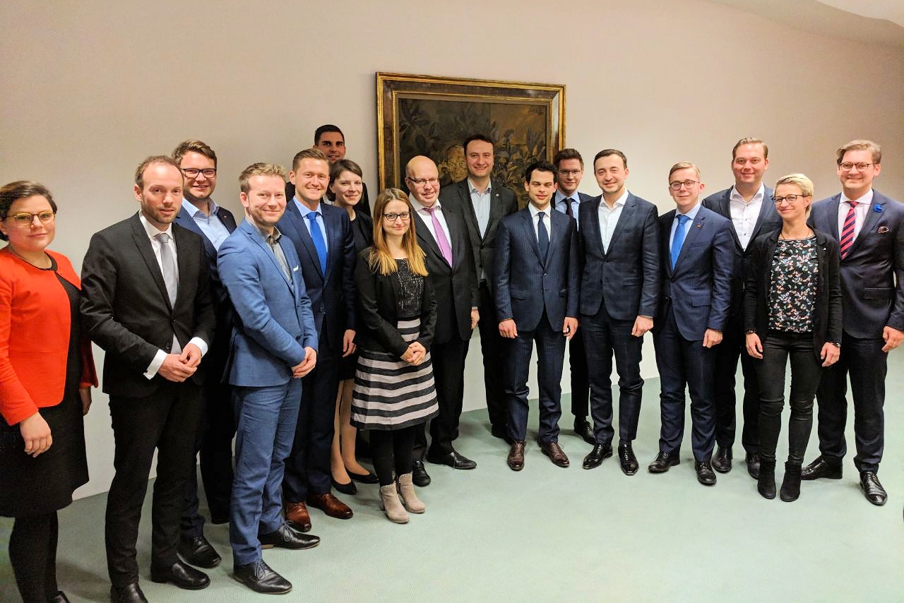 Junge Gruppe nimmt inhaltliche Arbeit auf – Ronja Kemmer neue stellvertretende Vorsitzende – Treffen mit Peter Altmaier