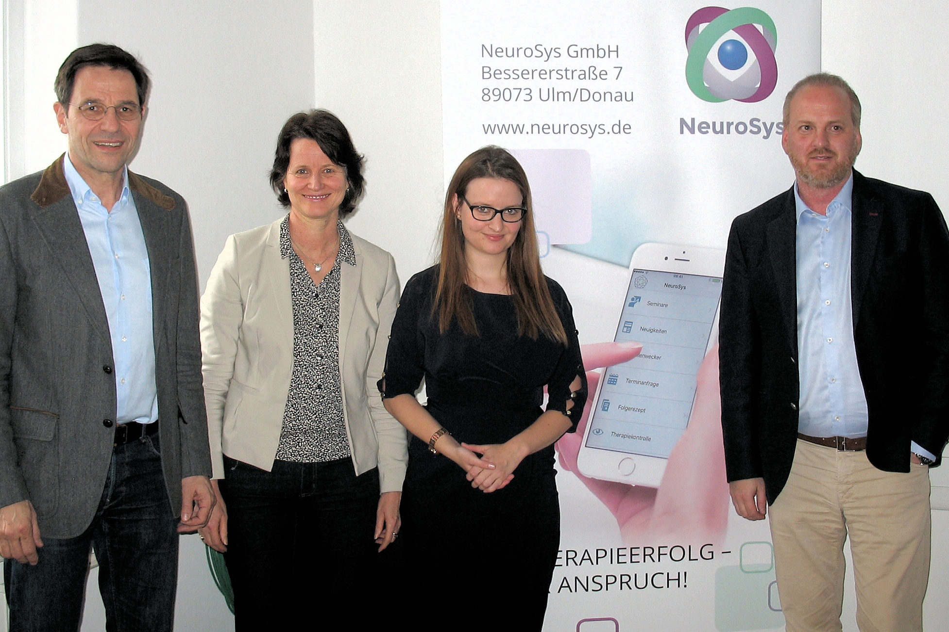 Ronja Kemmer MdB besucht Start-Up im Bereich E-Health